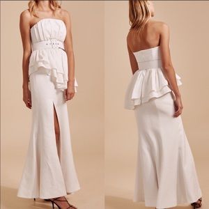 NWT Anthropologie C/MEO Collective Silenced Gown